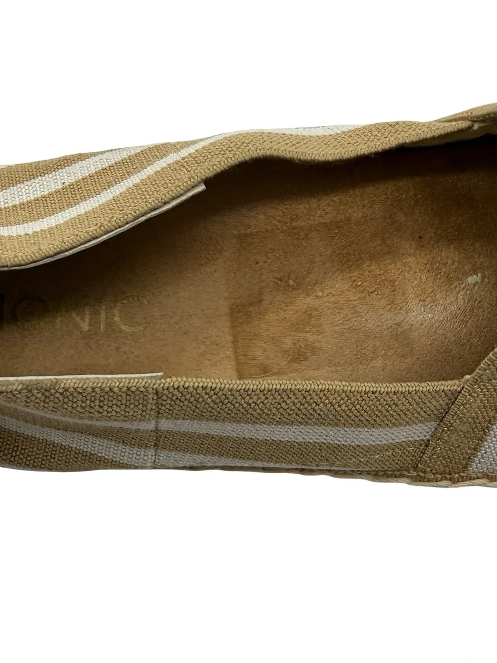 Vionic Valerie Espadrille Flats Beach Vacation Size 9.5